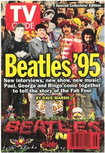 TV Guide / The Beatles - Beatles '95 / November 18-24, 1995