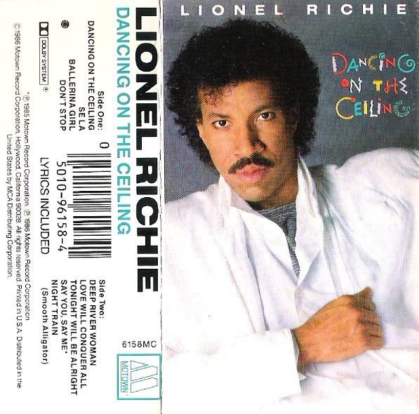 Richie, Lionel / Dancing On the Ceiling / Motown 6158MC | Cassette Insert (1986)