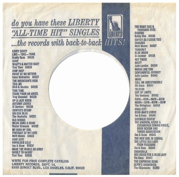 Liberty / Liberty All-Time Hit Singles / 1960s