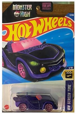 Hot Wheels / Monster High Ghoul Mobile / 2024