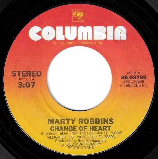 Robbins, Marty / Change of Heart