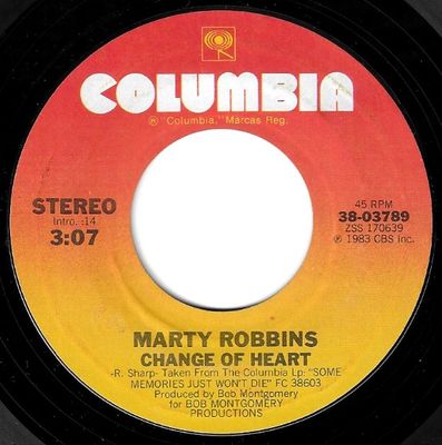 Robbins, Marty / Change of Heart
