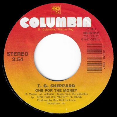 Sheppard, T.G. / One For the Money