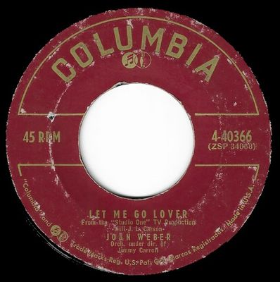 Weber, Joan / Let Me Go Lover