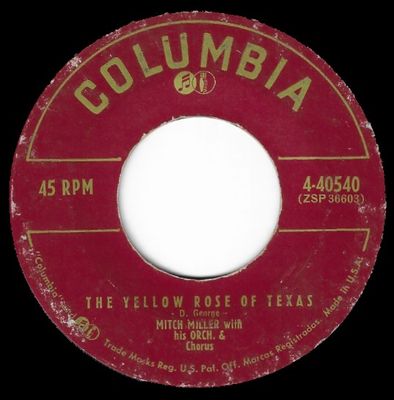 Miller, Mitch / The Yellow Rose of Texas
