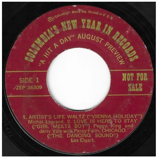 Various Artists / Columbia&#39;s New Year in Records - August 1955