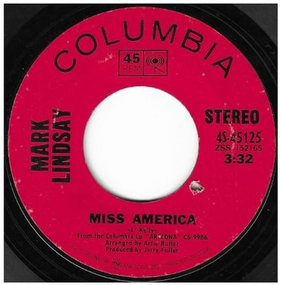 Lindsay, Mark / Miss America