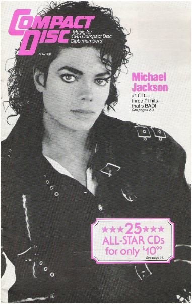 Compact Disc / Michael Jackson | Catalog | May 1988