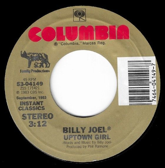 Joel, Billy / Uptown Girl