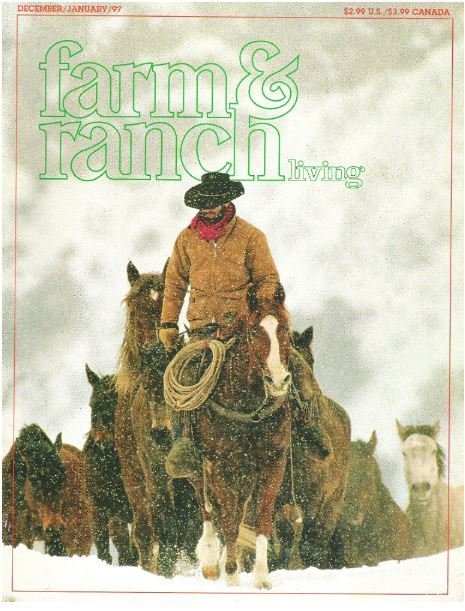 Farm + Ranch Living / December - January 1997 | Magazine (1997)