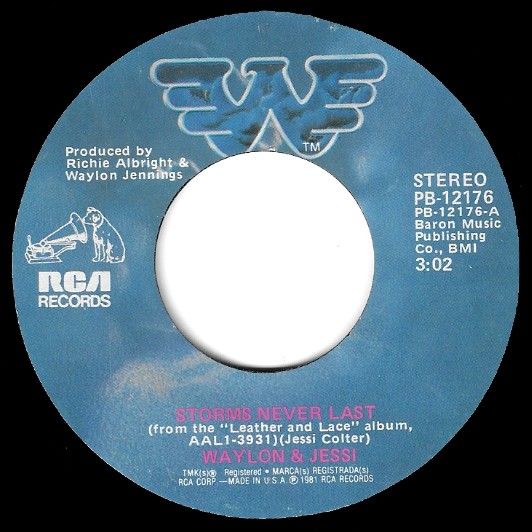 Jennings, Waylon (+ Jessi Colter) / Storms Never Last