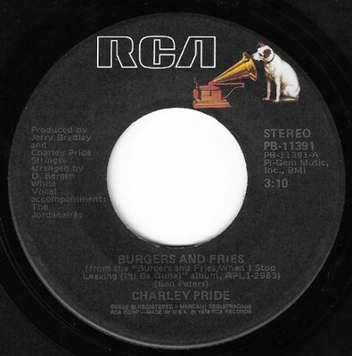 Pride, Charley / Burgers and Fries