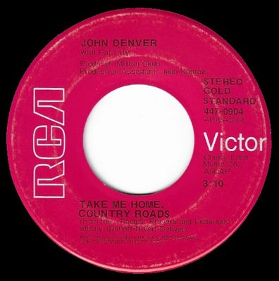 Denver, John / Take Me Home, Country Roads