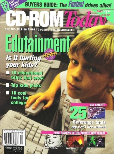 CD-Rom Today / Edutainment / September 1995 | Magazine (1995)