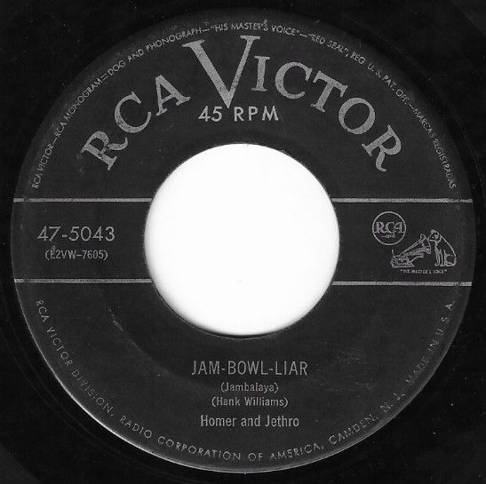 Homer + Jethro / Jam-Bowl-Liar