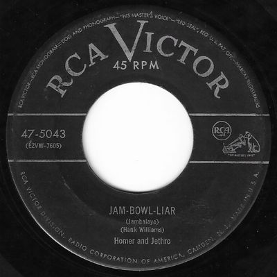 Homer + Jethro / Jam-Bowl-Liar