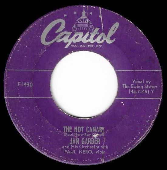 Garber, Jan / The Hot Canary