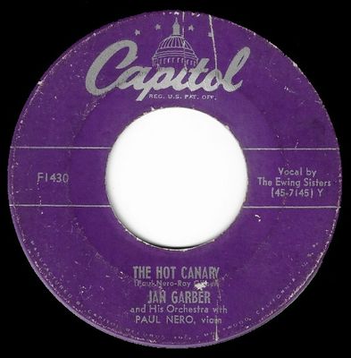 Garber, Jan / The Hot Canary