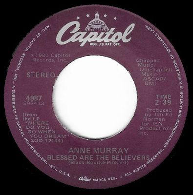 Murray, Anne / Blessed Are the Believers