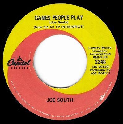 South, Joe / Games People Play