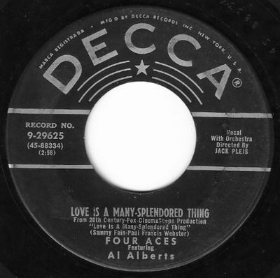 Four Aces / Love is a Many-Splendored Thing