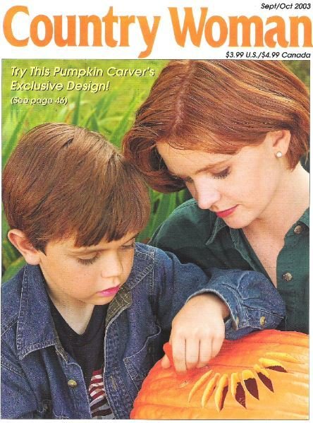 Country Woman / Try This Pumpkin Carver's Exclusive Design! / September - October 2003