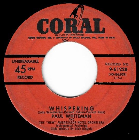 Whiteman, Paul / Whispering