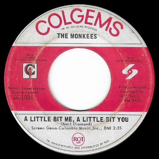 Monkees, The / A Little Bit Me, A Little Bit You