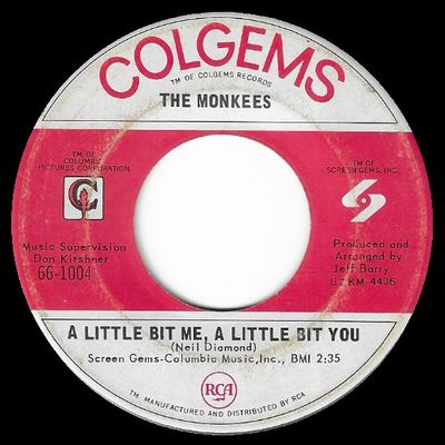 Monkees, The / A Little Bit Me, A Little Bit You