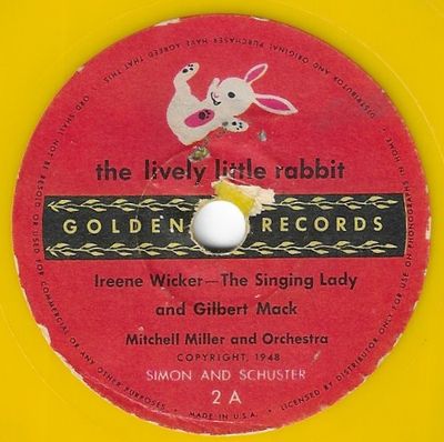 Wicker, Ireene (+ Gilbert Mack) / The Lively Little Rabbit