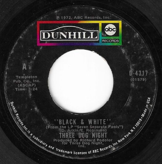 Three Dog Night / Black + White