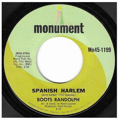 Randolph, Boots / Spanish Harlem