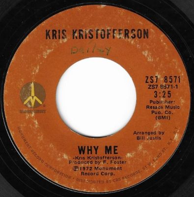 Kristofferson, Kris / Why Me