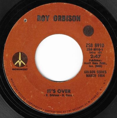 Orbison, Roy / It&#39;s Over