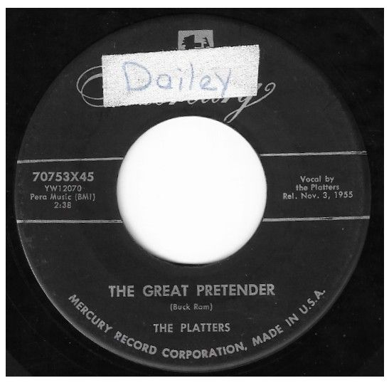 Platters, The / The Great Pretender
