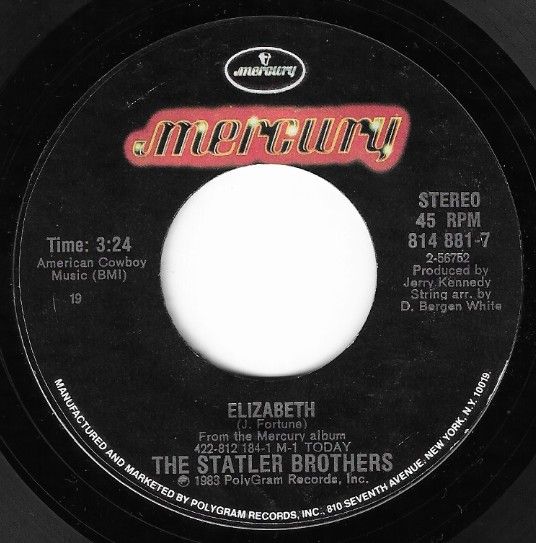 Statler Brothers, The / Elizabeth