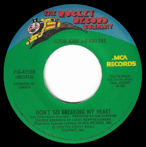 John, Elton (+ Kiki Dee) / Don&#39;t Go Breaking My Heart