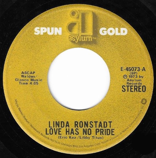 Ronstadt, Linda / Love Has No Pride
