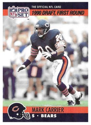 Carrier, Mark / 1990 Chicago Bears / Pro Set #674