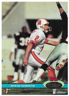 Christie, Steve / 1991 Tampa Bay Buccaneers / Stadium Club #352