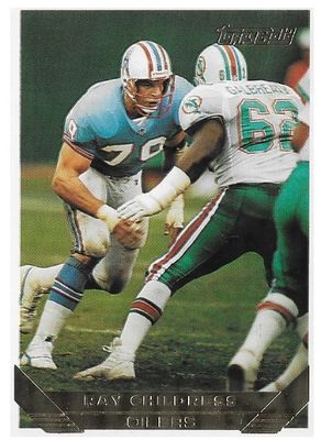 Childress, Ray / 1993 Houston Oilers / Topps Gold #318