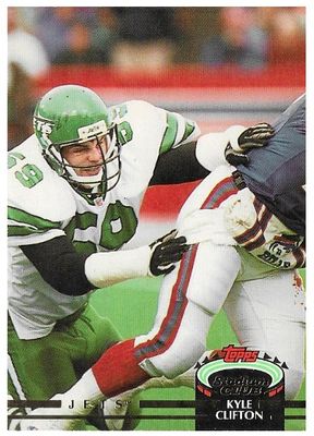 Clifton, Kyle / 1992 New York Jets / Stadium Club #279