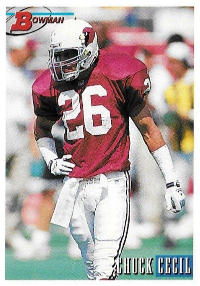 Cecil, Chuck / 1993 Arizona Cardinals / Bowman #49