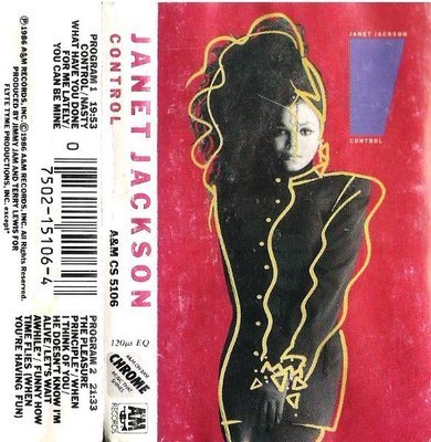 Jackson, Janet / Control / A+M CS-5106 | 1986