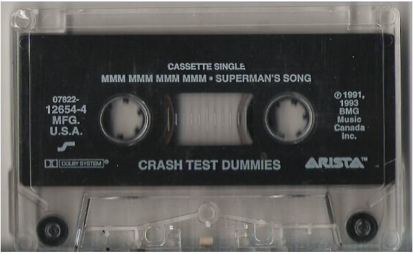 Crash Test Dummies / Mmm Mmm Mmm Mmm / Arista 12654-4 | 1993