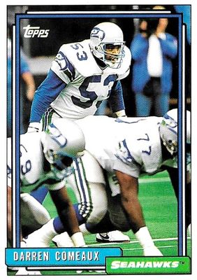 Comeaux, Darren / 1992 Seattle Seahawks / Topps #157