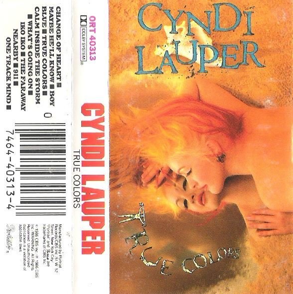 Lauper, Cyndi / True Colors / Portrait RT-40313 | 1986