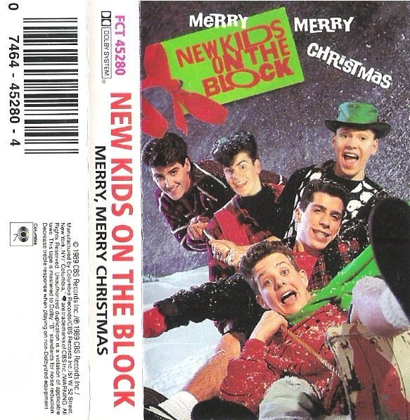 New Kids On the Block / Merry, Merry Christmas / Columbia FCT-45280 | Cassette (1989)