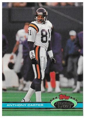 Carter, Anthony / 1991 Minnesota Vikings / Stadium Club #267