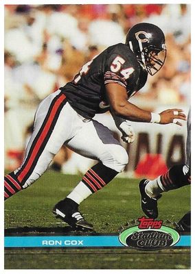 Cox, Ron / 1991 Chicago Bears / Stadium Club #265